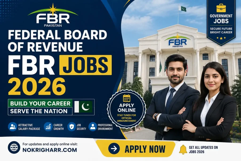 FBR Jobs 2026 – A Gateway To A Successful Career – Apply Now