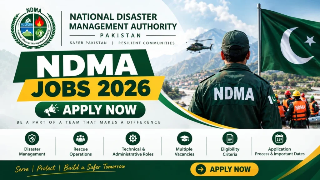 NDMA Jobs 2026 – Secure Your Career – Apply Now