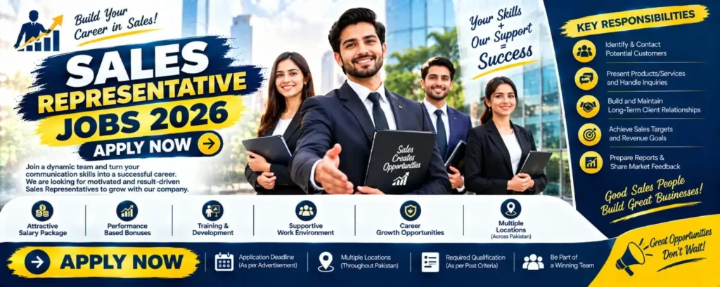 Sales Representative Jobs 2026 – Apply Online: Complete Guide for Job Seekers